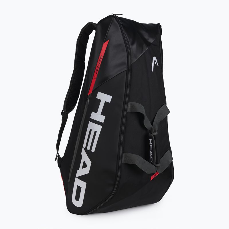 Torba tenisowa HEAD Tour Team 9R 75 l black/orange 2