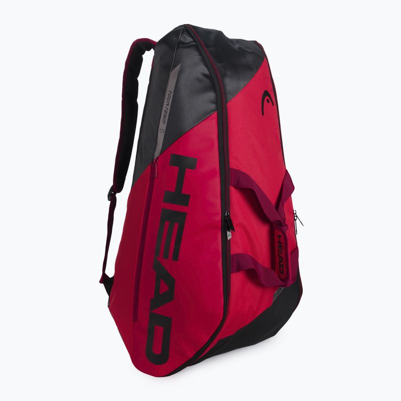 Torba tenisowa HEAD Tour Team 9R 75 l black/red 2