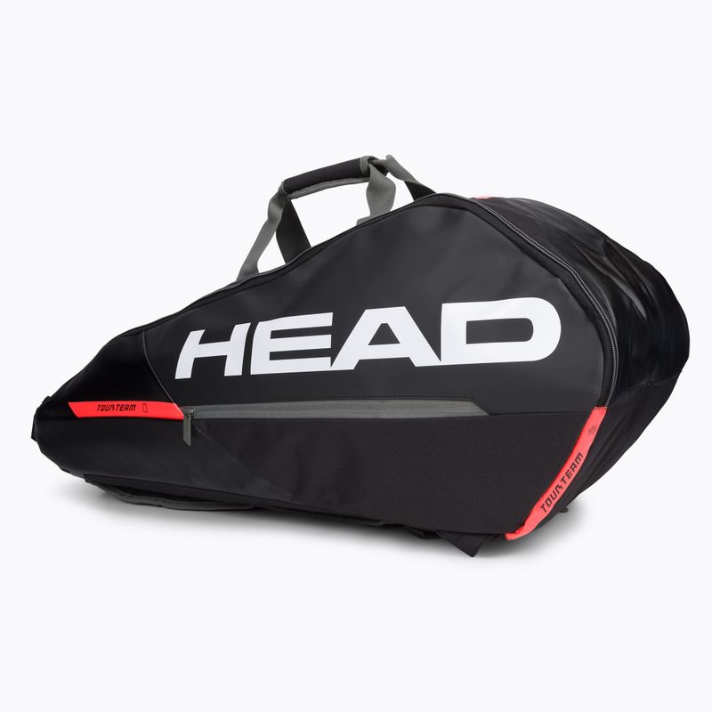 Torba tenisowa HEAD Tour Team 6R 53.5 l black/orange