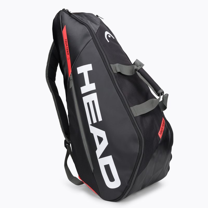 Torba tenisowa HEAD Tour Team 6R 53.5 l black/orange 2