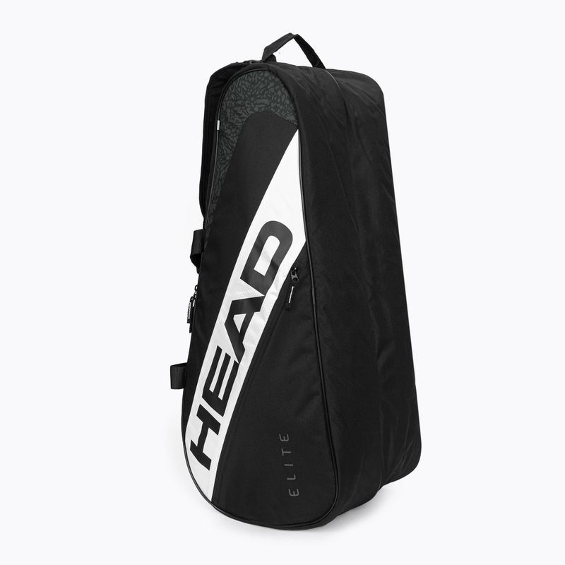 Torba tenisowa HEAD Elite 9R 58 l black/white 2