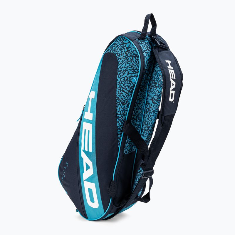 Torba tenisowa HEAD Elite 6R 41 l blue/navy 4