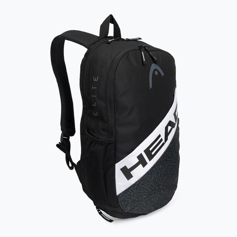 Plecak tenisowy HEAD Elite 21 l black/white 3