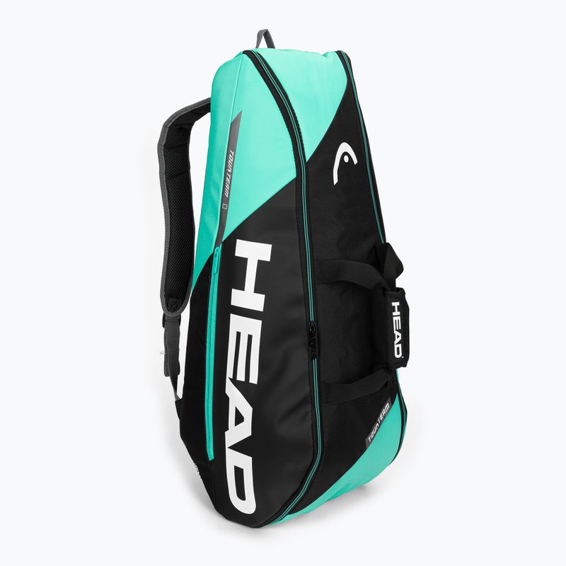 Torba tenisowa HEAD Tour Team 6R 53.5 l black/mint 2