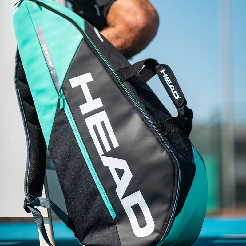 Torba tenisowa HEAD Tour Team 6R 53.5 l black/mint 9