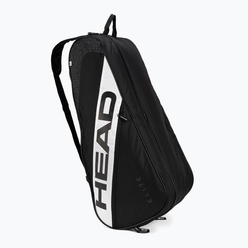 Torba tenisowa HEAD Elite 12R 76 l black/white 2