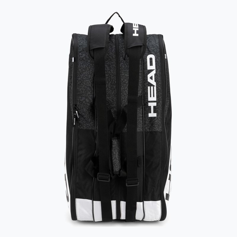 Torba tenisowa HEAD Elite 12R 76 l black/white 5