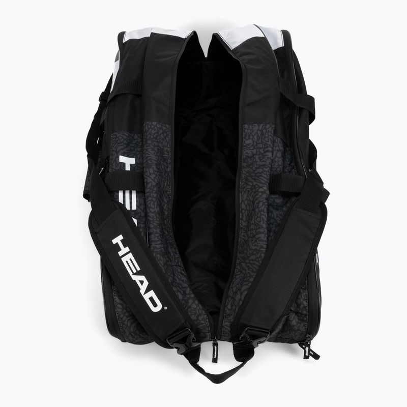 Torba tenisowa HEAD Elite 12R 76 l black/white 6