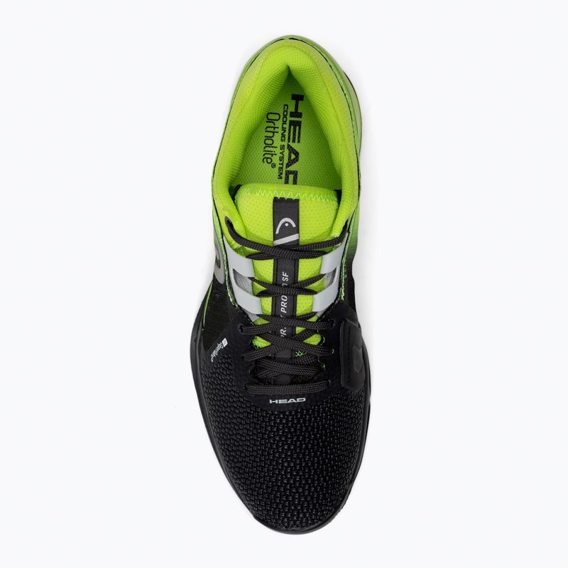 Buty do tenisa męskie HEAD Sprint Pro 3.0 Sf Clay black/lime 6