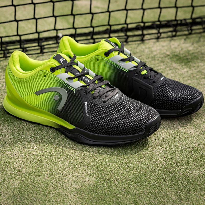 Buty do tenisa męskie HEAD Sprint Pro 3.0 Sf Clay black/lime 9
