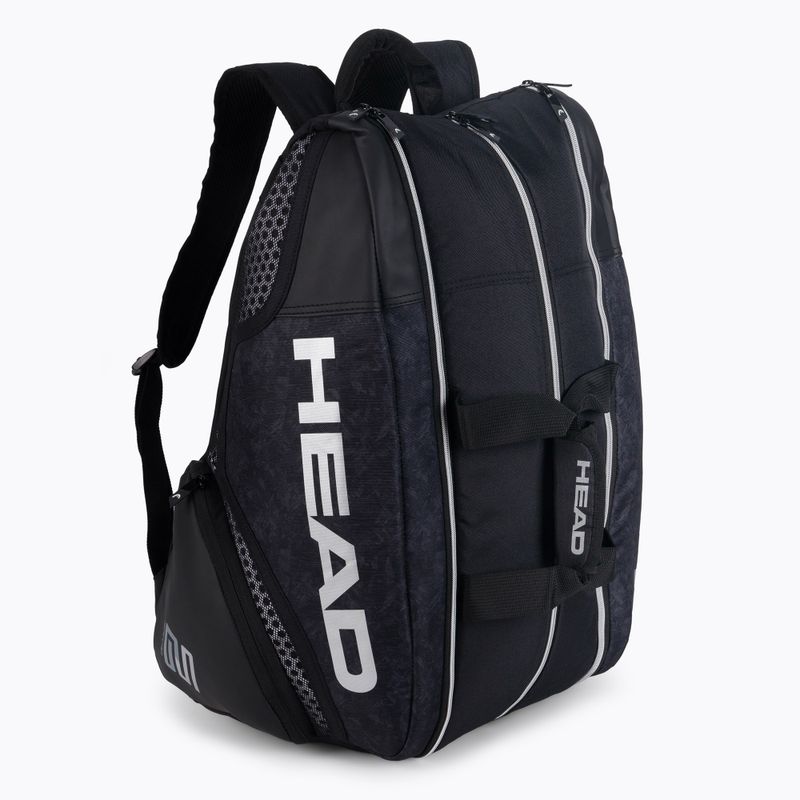 Torba do padla HEAD Alpha Sanyo Monstercombi Padel 44 l black white 2