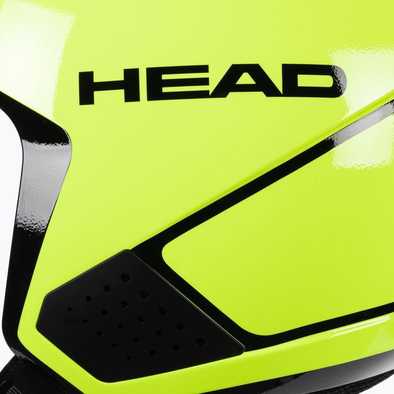 Kask narciarski dziecięcy HEAD Downforce Jr lime 6