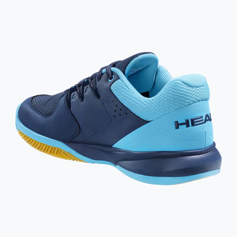 Buty do squasha HEAD Grid 3.5 dark blue/aqua 12