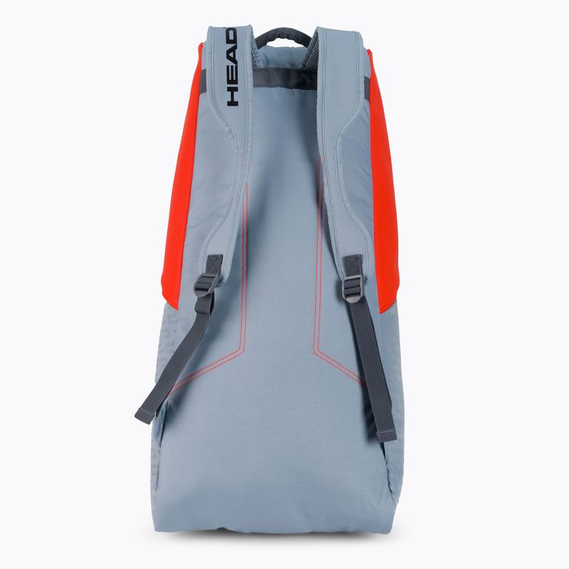 Torba tenisowa HEAD Radical 9R Supercombi 64 l grey/orange 4