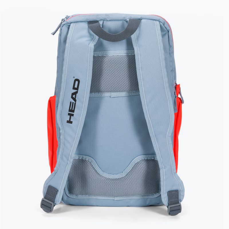 Plecak tenisowy HEAD Rebel 25 l grey/orange 3