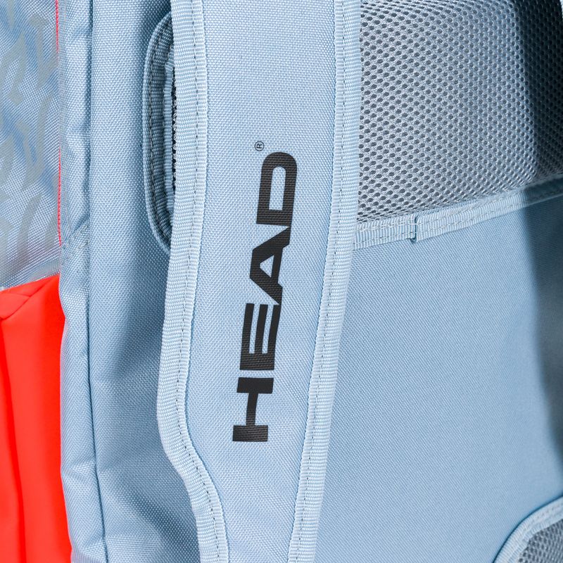 Plecak tenisowy HEAD Rebel 25 l grey/orange 5