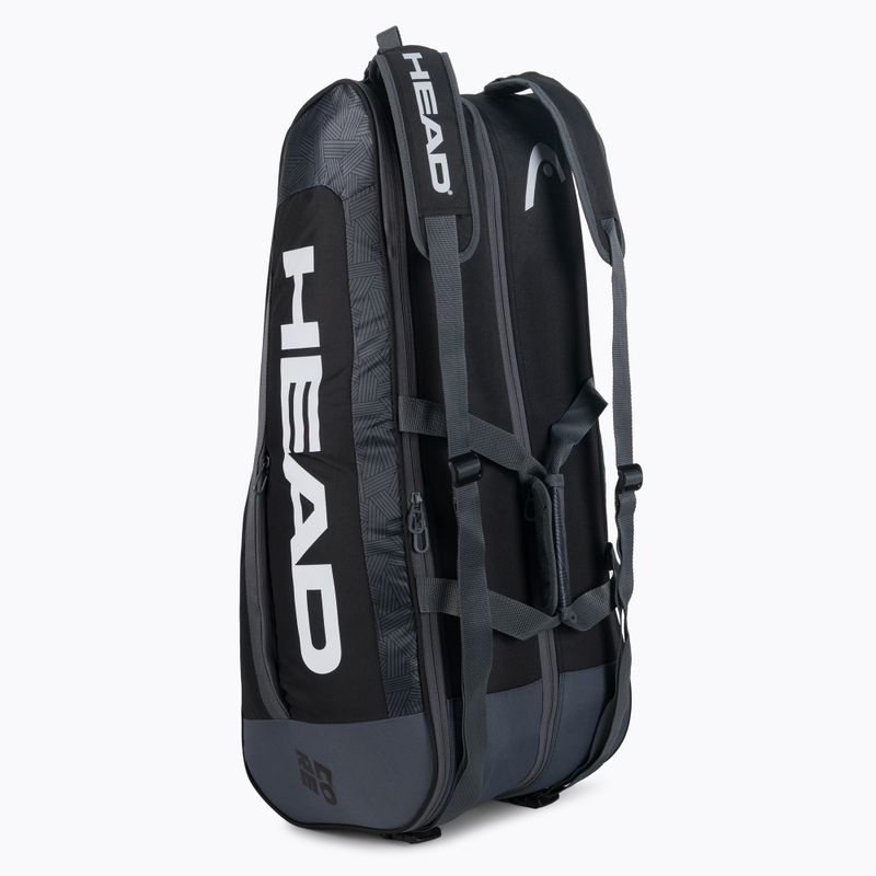 Torba tenisowa HEAD Core 6R Combi 50 l black white