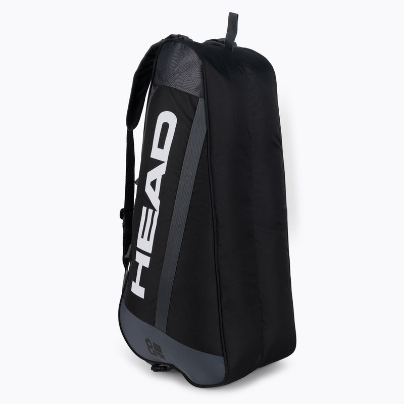 Torba tenisowa HEAD Core 6R Combi 50 l black white 3
