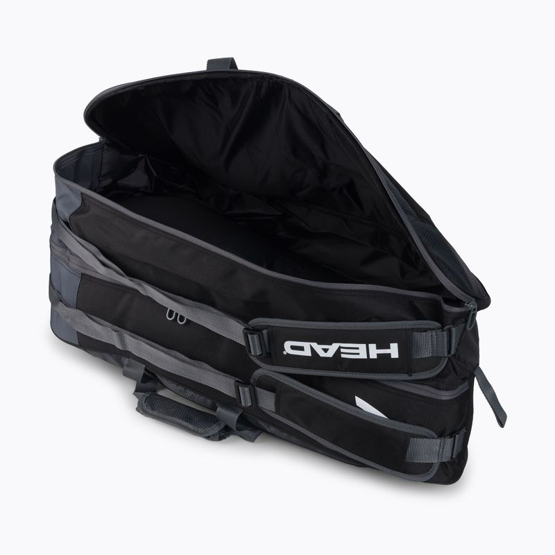 Torba tenisowa HEAD Core 6R Combi 50 l black white 5
