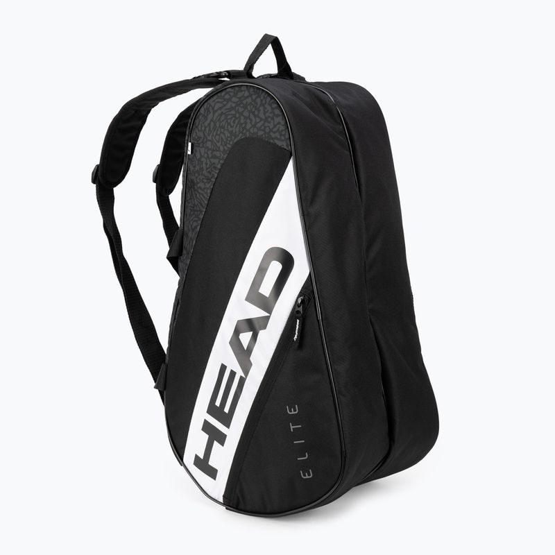 Torba do padla HEAD Tour Elite Padel Supercombi 46.4 l black/white 2
