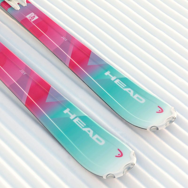Narty zjazdowe dziecięce HEAD Joy Easy JRS + wiązania Jrs 4.5 GW CA mint/pink 8