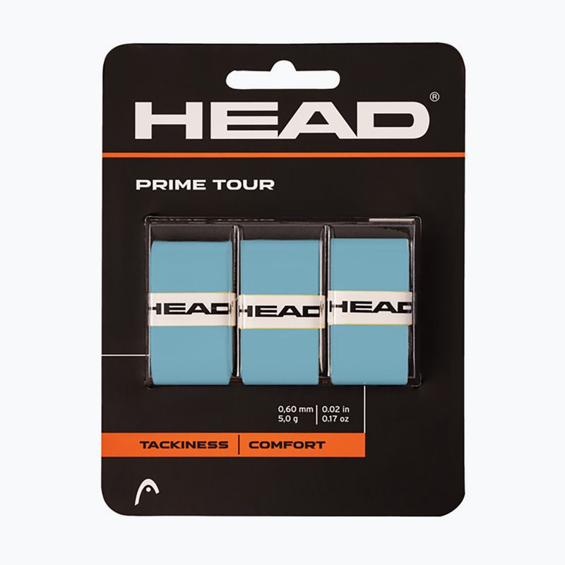 Owijki do rakiet tenisowych HEAD Prime Tour 3 szt. blue