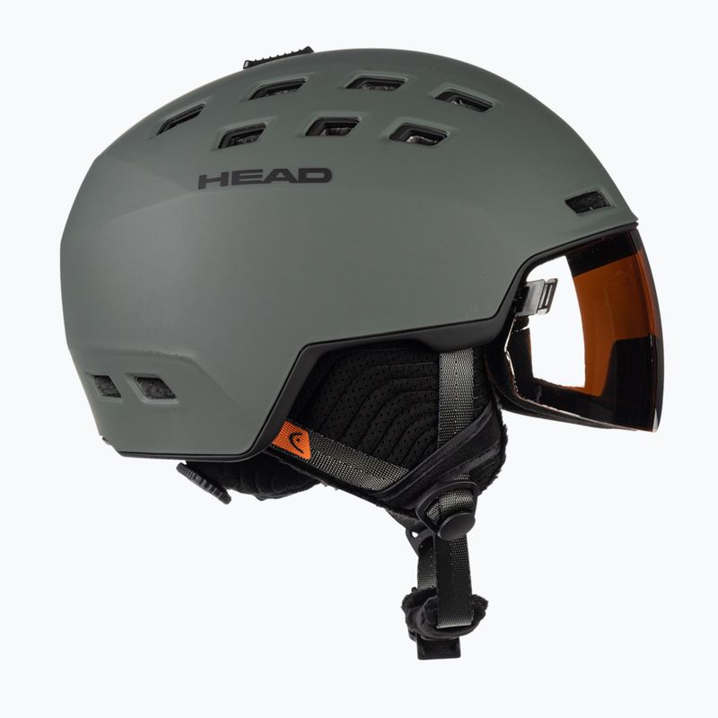 Kask narciarski HEAD Radar 2022 nightgreen 4