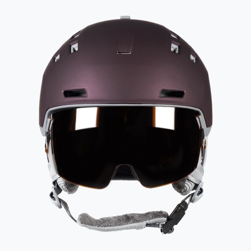 Kask narciarski HEAD Rachel W burgundy 2