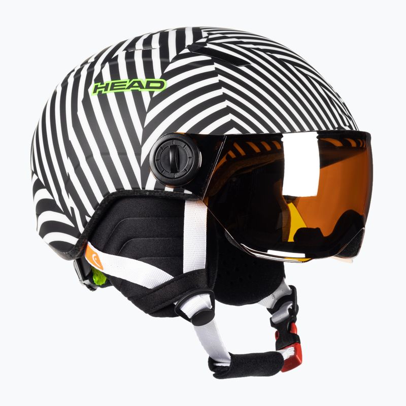 Kask narciarski dziecięcy HEAD Mojo Visor Jr razzle
