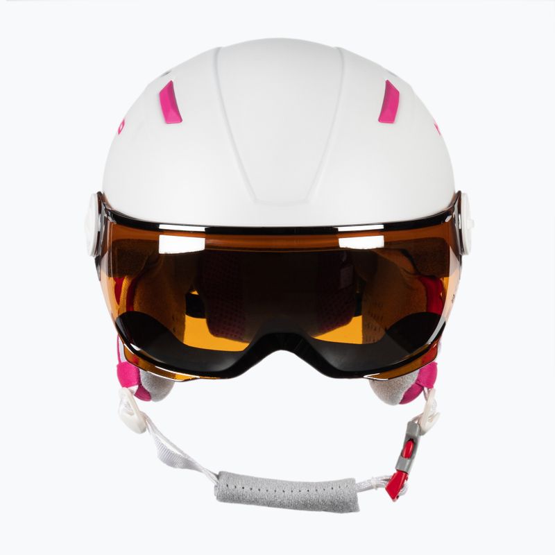 Kask narciarski dziecięcy HEAD Maja Visor Jr white 2
