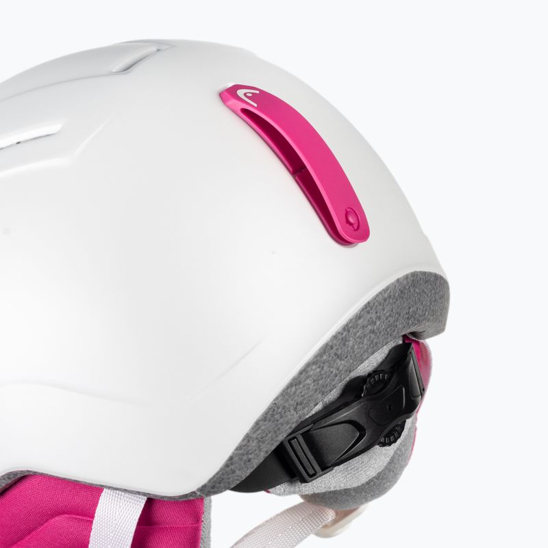 Kask narciarski dziecięcy HEAD Maja Visor Jr white 7