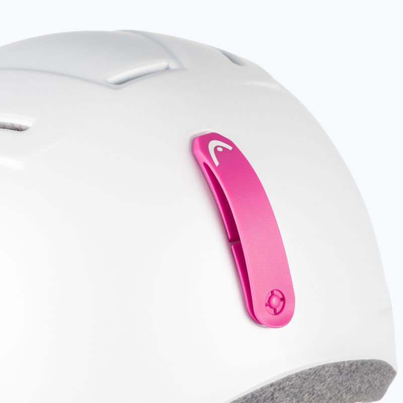 Kask narciarski dziecięcy HEAD Maja Jr white 7