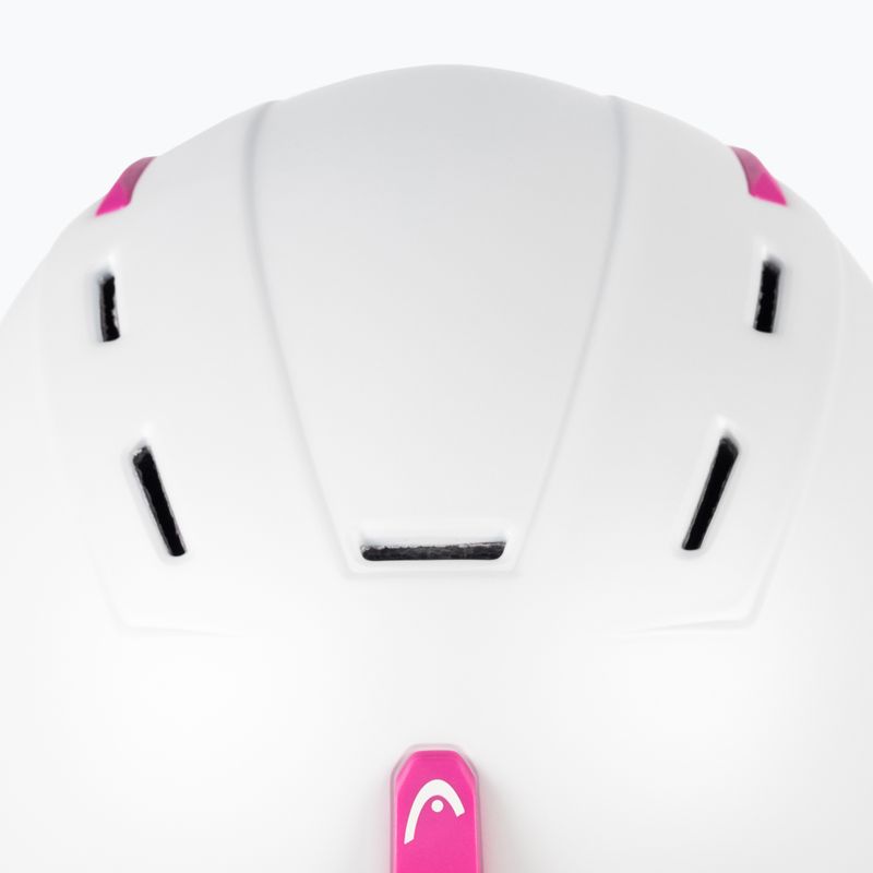 Kask narciarski dziecięcy HEAD Maja Jr white 9