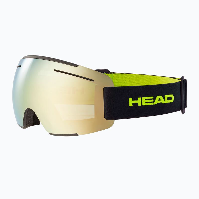 Gogle narciarskie HEAD F-LYT lime/black 6
