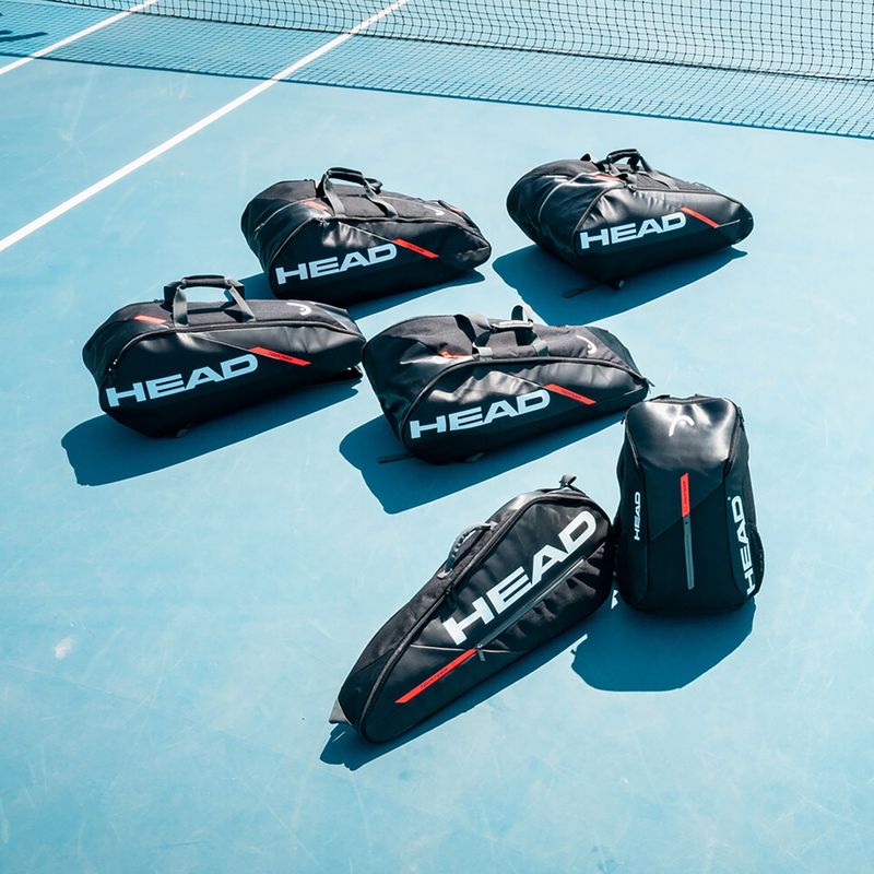 Torba do padla HEAD Tour Team Padel Monstercombi 45 l black/orange 10