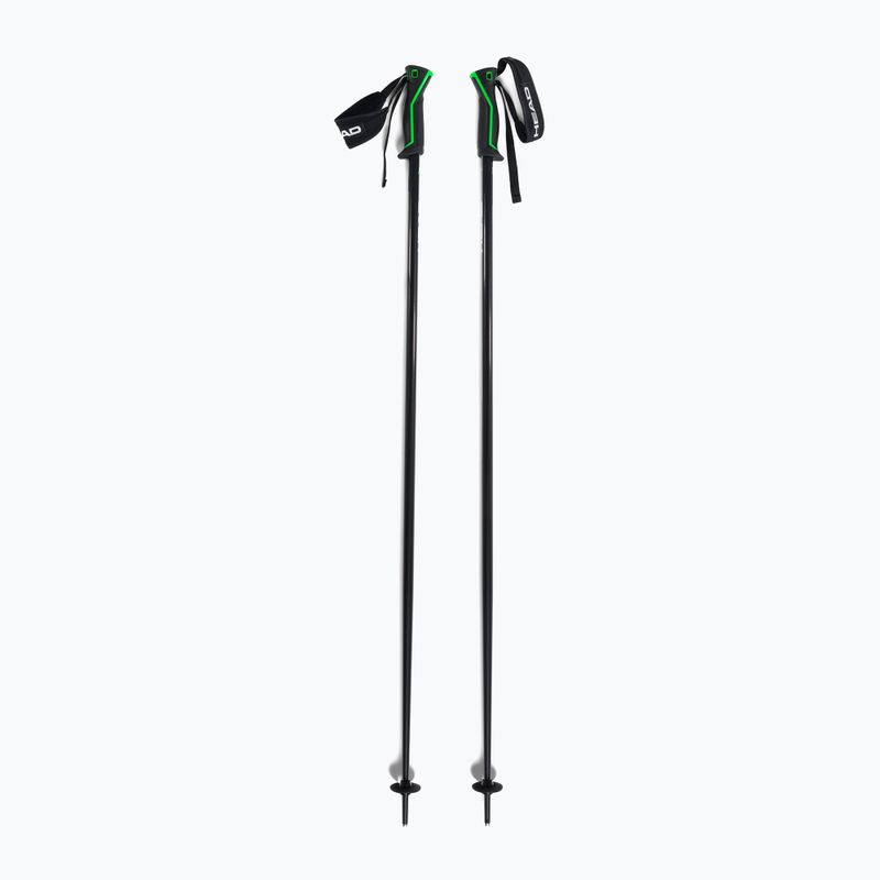 Kije narciarskie HEAD Frontside anthracite/green