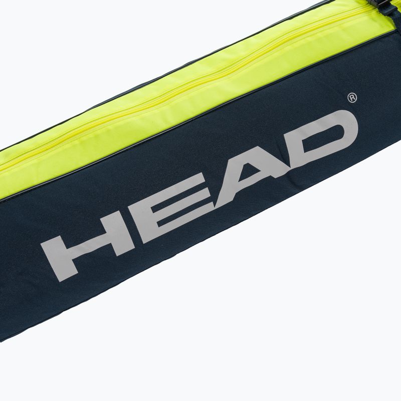 Pokrowiec na narty HEAD Single Skibag black/yellow 3