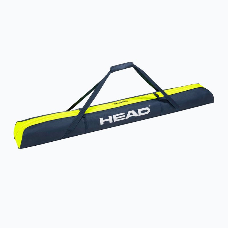 Pokrowiec na narty HEAD Single Skibag black/yellow 7