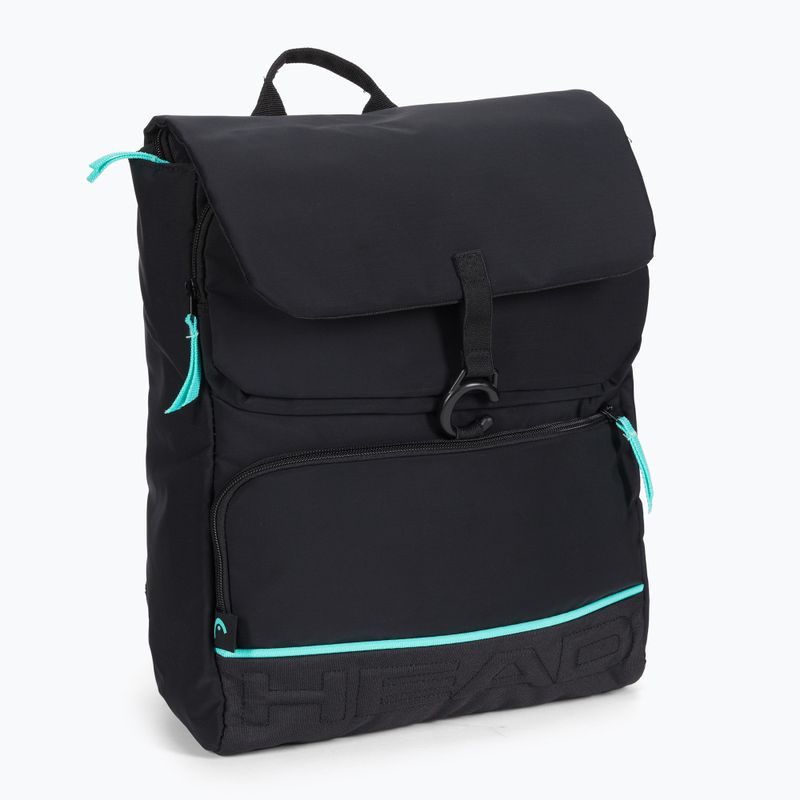 Plecak tenisowy damski HEAD Coco 26 l black/mint