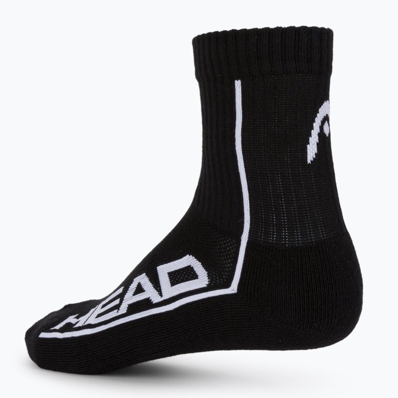 Skarpety HEAD Socks Tennis 3P Performance 3 pary black/white 3