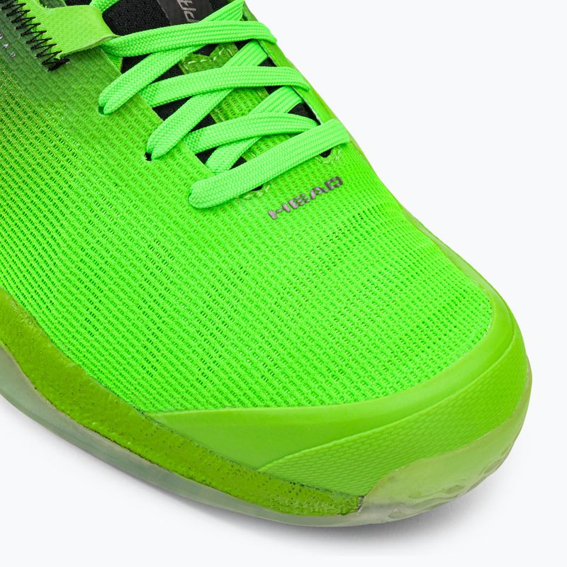 Buty do squasha HEAD Sprint Pro 3.5 Indoor black/neon green 7