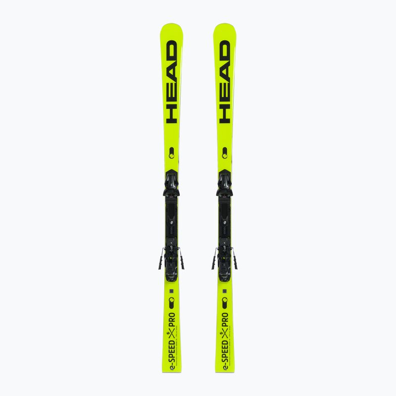 Narty zjazdowe HEAD WC Rebels e-Speed Pro SW RP WCR14 + wiązania Freeflex 14 yellow