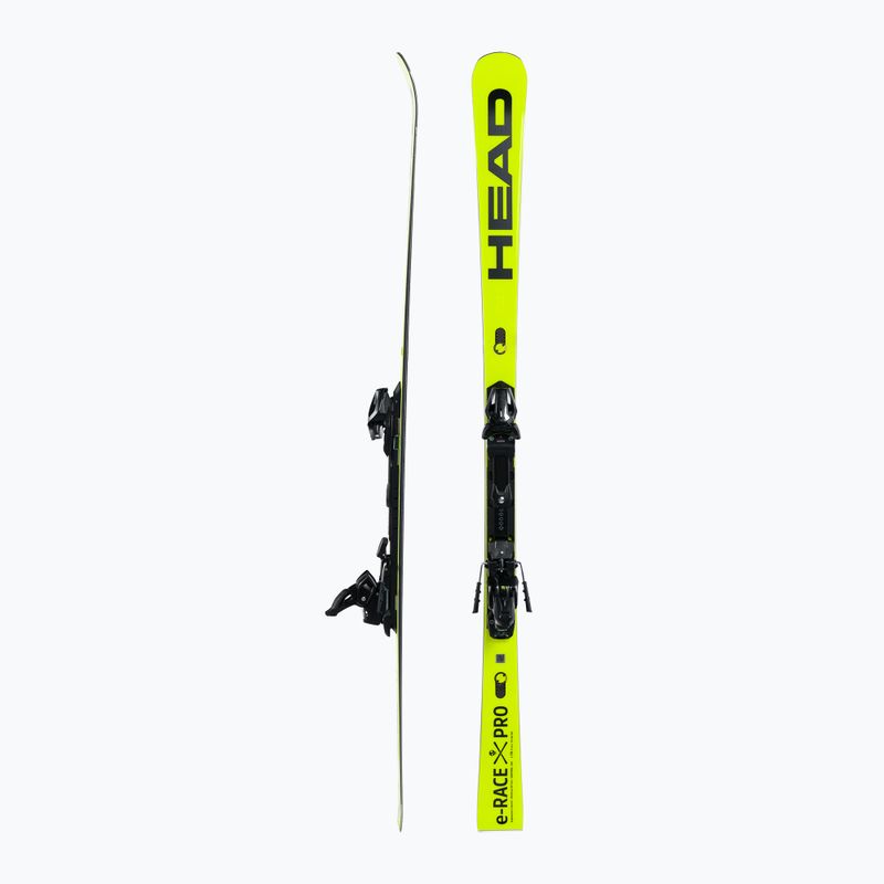 Narty zjazdowe HEAD WC Rebels e-Race Pro SW RP WCR 14 + wiązania Freeflex 14 yellow 2
