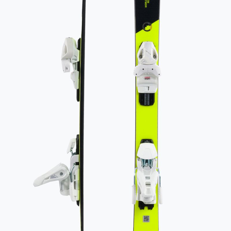Narty zjazdowe dziecięce HEAD WC e.Race Team SW Jrs + wiązania Jrs 7.5 black/yellow 4