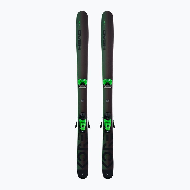 Narty zjazdowe HEAD Kore 105 + wiązania Attack 14 green