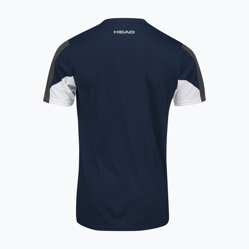 Koszulka tenisowa męska HEAD Club 22 Tech navy 2