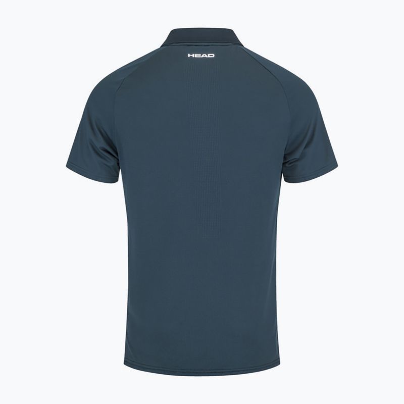 Koszulka polo tenisowa męska HEAD Performance Polo navy 7