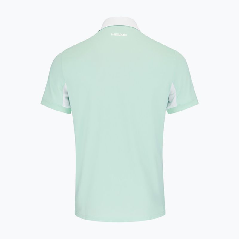 Koszulka polo tenisowa męska HEAD Slice Polo pastel green 2