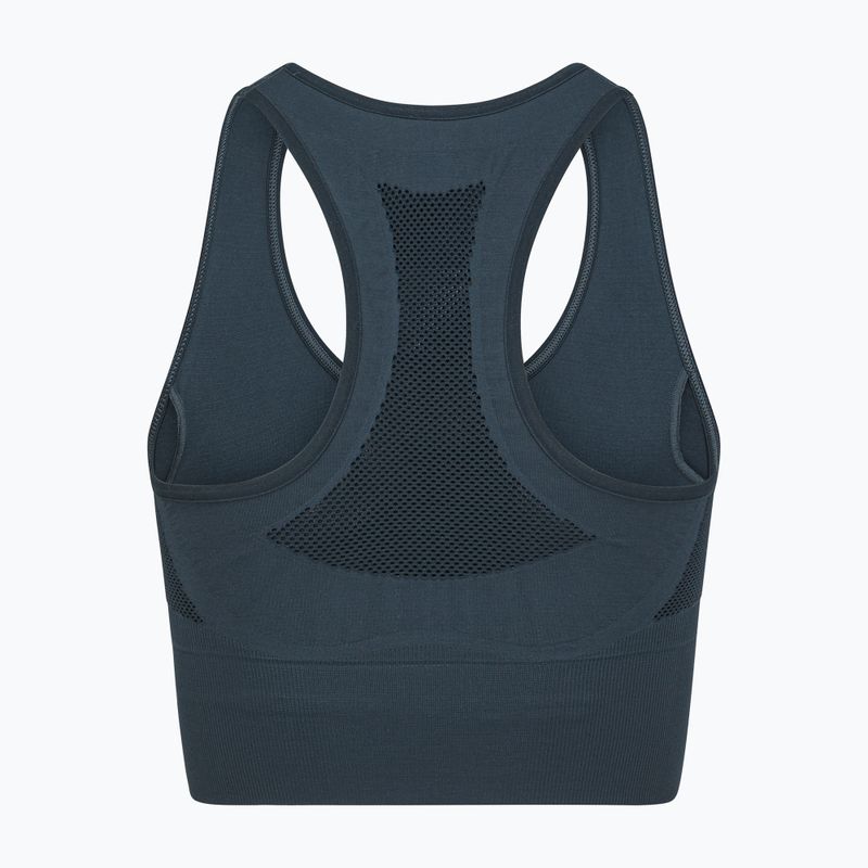 Biustonosz treningowy HEAD Flex Seamless Bra W navy 2