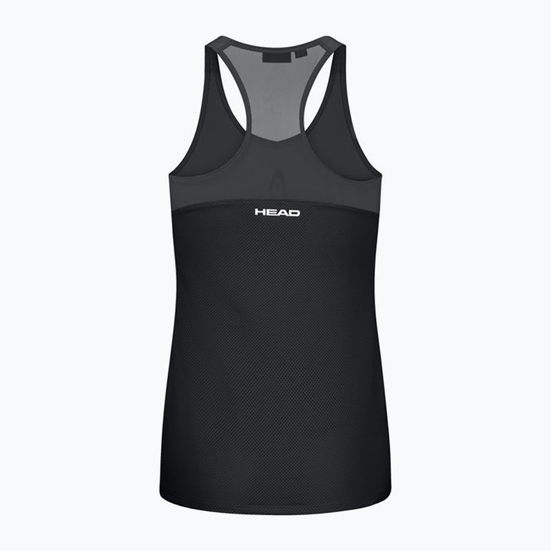 Koszulka tenisowa damska HEAD Spirit Tank Top black 2